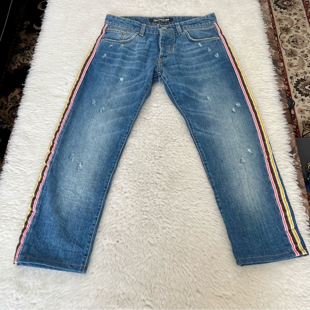Takeshy Kurosawa Capri Jeans Size 30 Waist Size 28